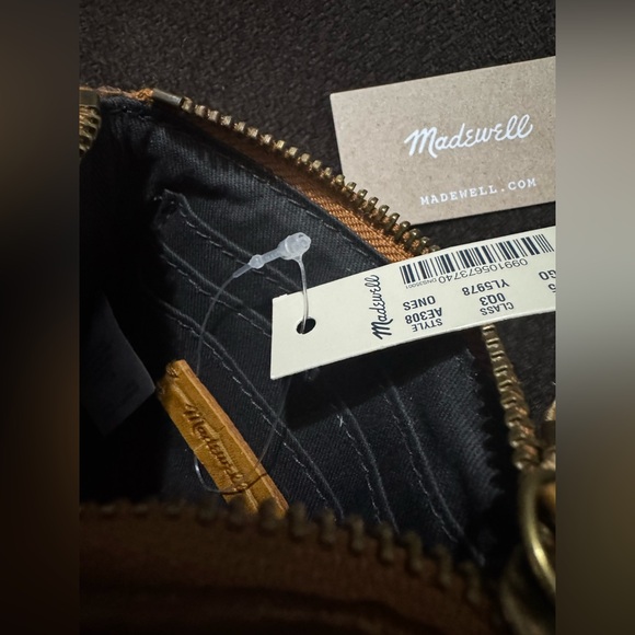 Madewell pouch wallet card case coin key small pouch - Picture 3 of 4